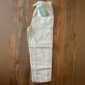 H&M Beige Linen Trousers